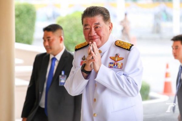 按天配资交易 泰国副总理普坦代理总理职务